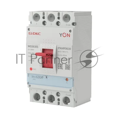 Выключатель автоматический MGS630 3P 504-630A 60kA YON MGS630S-3TAMF0630