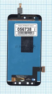 Дисплей для ZTE Blade X5 черный