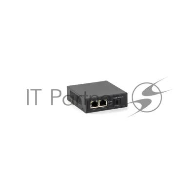 Коммутатор Бастион SKAT PoE-2E-1S, 2×100 Мбит/с PoE++ + 1×1 Гбит/с SFP, неуправляемый