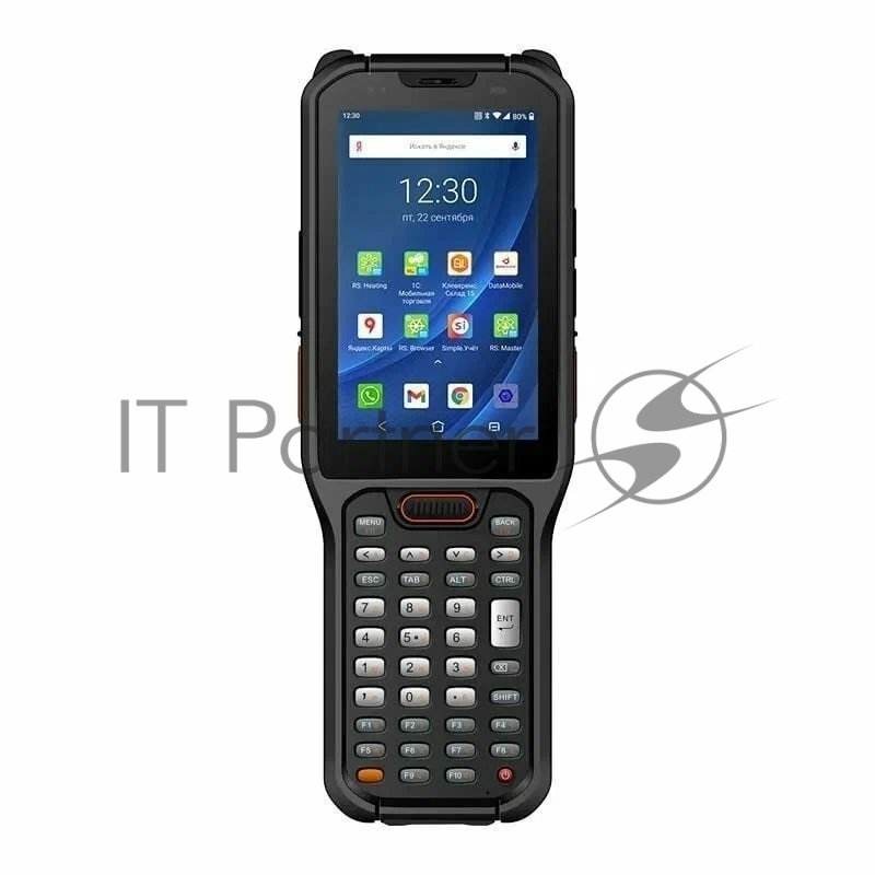 Терминал сбора данных Urovo RT40 (RT40-SS5S10E4011SQ) 2D Imager Standard Range Zebra SE4750 SR, 4/64 ГБ, Android 10, Wi-Fi, Bluetooth, USB Type-C, NFC, GPS, 4G (LTE), GSM, 4 " 480x800 pix, сенсорный