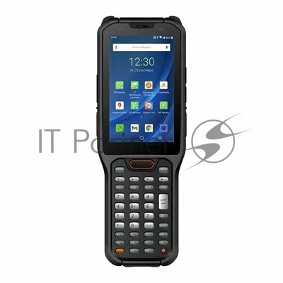 Терминал сбора данных Urovo RT40 (RT40-SS5S10E4011SQ) 2D Imager Standard Range Zebra SE4750 SR, 4/64 ГБ, Android 10, Wi-Fi, Bluetooth, USB Type-C, NFC, GPS, 4G (LTE), GSM, 4 " 480x800 pix, сенсорный