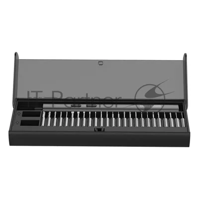 Отвертка аккумуляторная прецизионная Deli DY-DP04-1B1, черный (3,7В, 260мА*ч, 0,2/3Нм, 200об/мин, Type-C, набор бит 25 шт, кейс)