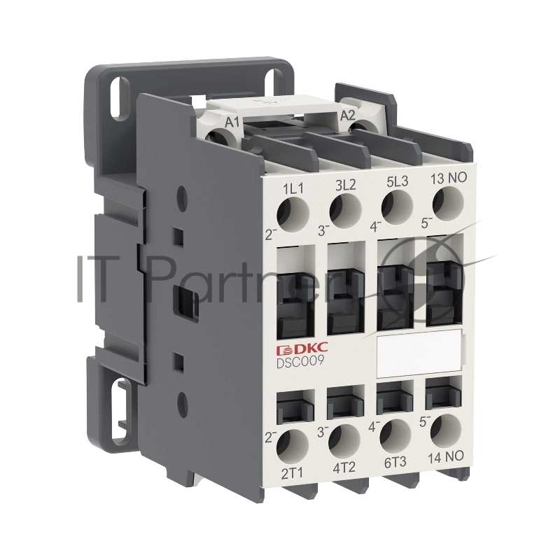 Контактор магнитный YON DSC009 9A 4кВт AC3 3P кат.220В AC 1НО YON DSC009-3C10A230