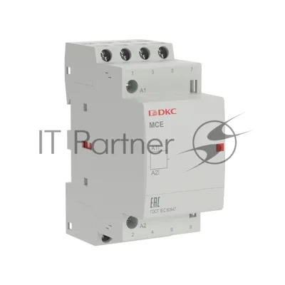 Контактор модульный YON max типа MCE 4P 40A 240В 4НО YON MCE-40-40-A240