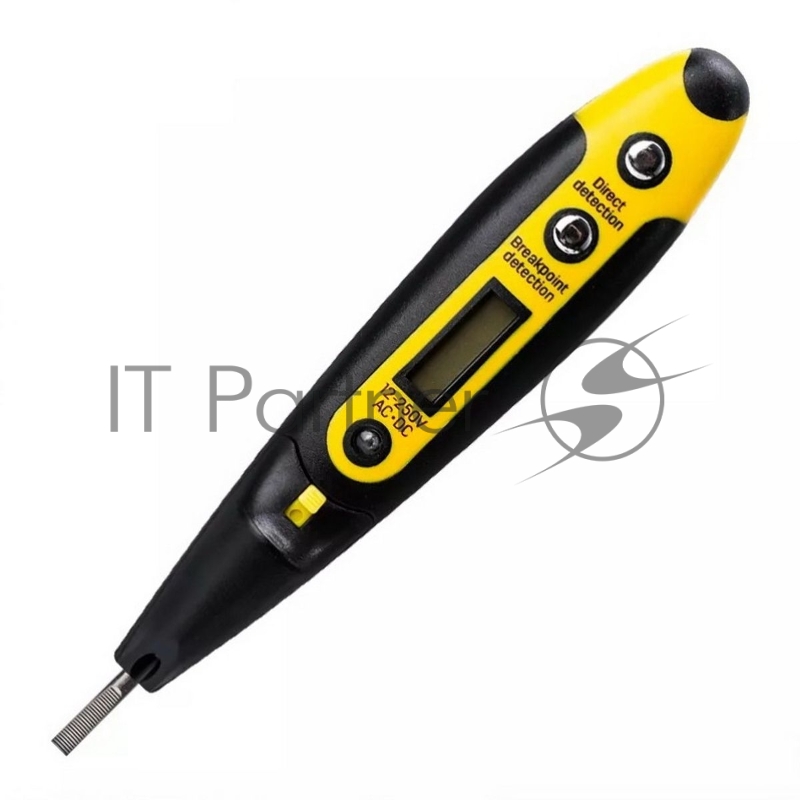 Индикаторная отвертка-тестер напряжения цифровая Deli DL8005 (12-250 В)