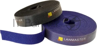 Хомут-липучка Lanmaster LAN-VCM5M-BL 5000x20 мм (упак: 1 шт) нейлон 6.6 внутри помещений синий