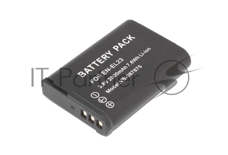 Аккумуляторная батарея для фотоаппарата Nikon Coolpix P900, P600, P610 (EN-EL23) 3,8V 2000mAh Li-ion