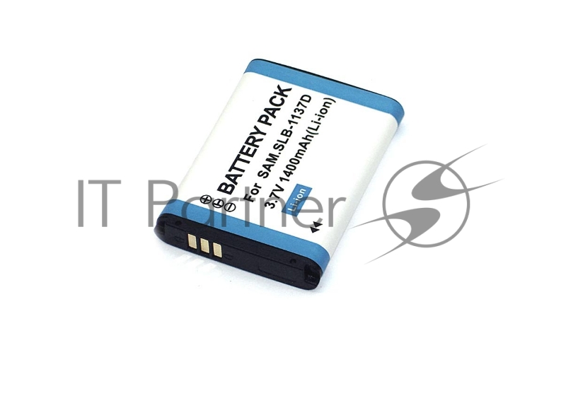 Аккумуляторная батарея для фотоаппарата Samsung Digimax i80 (SLB-1137D) 3.7V 1400mAh