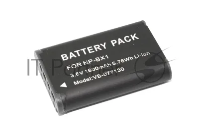 Аккумуляторная батарея для фото и видеокамеры Sony Cyber-shot (NP-BX1) 3,6V 1600mAh