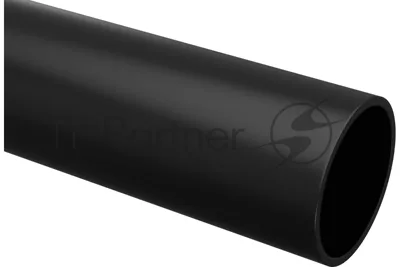 Труба гладкая жесткая ПНД d40 черная (100м)