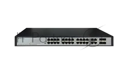 Коммутатор ORIGO OS2328/A1A, 24×1 Гбит/с + 4×1 Гбит/с Combo (SFP/RJ-45), настраиваемый