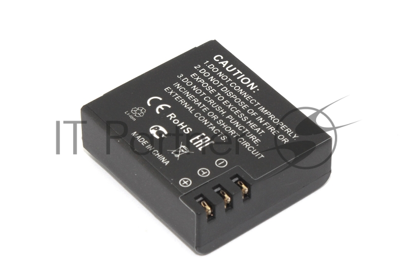 Аккумуляторная батарея для видеокамеры Eken H2, H8, H8R, H3R, H9, H9R (PG1050) 3.7V 1180mAh