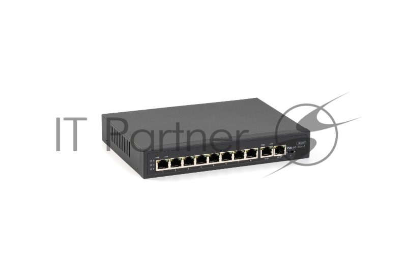 Коммутатор SKAT PoE-8E-2G v.2 PoE Plus 120Вт порты: 8-Ethernet 2-Uplink