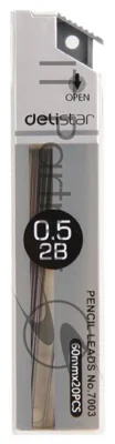 Грифель Deli E7003 0.5мм 2B туба
