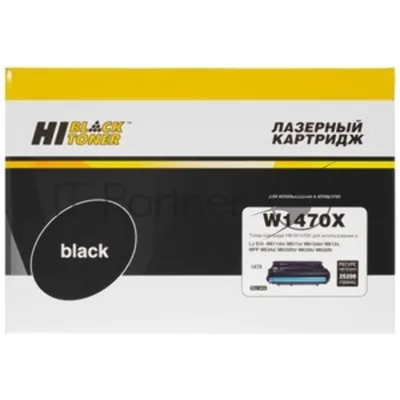 Чип Hi-Black к картриджу HP LaserJet Enterprise M610dn/611dn/612dn/M634/635 (W1470X), Bk, 25,2K