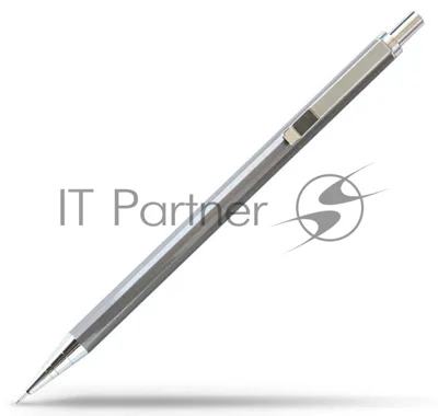 Карандаш механический Deli E6491 Elite 0.7мм, металл, ассорти, дисплей, ластик