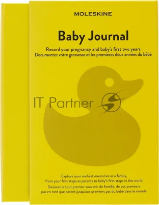 Блокнот Moleskine PASSION BABY PASBABY Large 130х210мм 400 стр. подар.кор. желтый