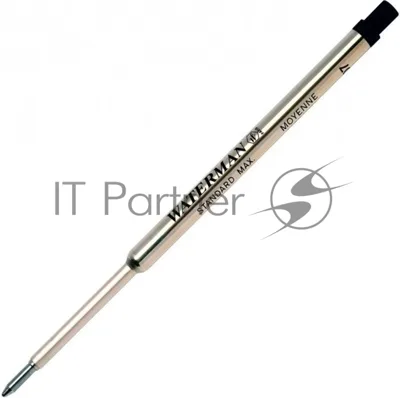 Стержень шариковый Waterman Standard Maxima (CWS0944480) M 1мм, черные чернила, блистер
