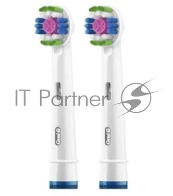 Насадка для зубных щеток Oral-B 3D белый (упак.:4шт)