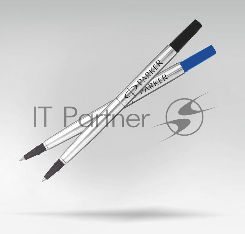 Стержень роллер Parker Quink Z01 (CW1950325) M 0.7мм, черные чернила, блистер (2шт)