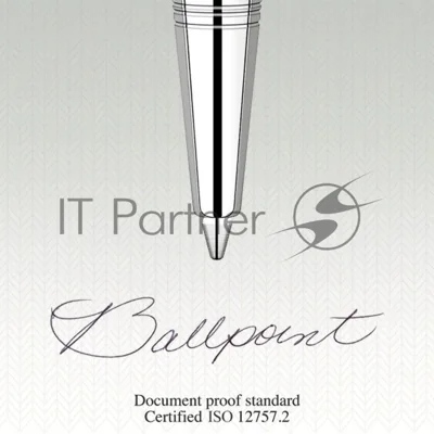 Стержень шариковый Parker QuinkFlow Z08 (CW1950367) F 0.8мм, черные чернила, блистер