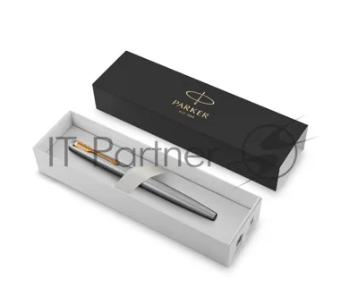 Ручка перьевая Parker Jotter Core F691 (CW2030948) Stainless Steel GT, M, сталь нержавеющая, подарочная коробка