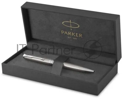 Ручка шариковая Parker Sonnet Core K526 (CW1931512) Stainless Steel CT, M, черные чернила, подарочная коробка