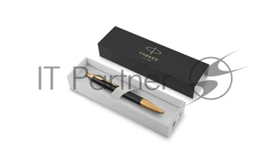 Ручка шариковая Parker IM Premium K323 (CW1931667) Black GT, M, синие чернила, подарочная коробка