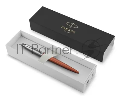 Ручка шариковая Parker Jotter Core K63 (CW1953189) Chelsea Orange CT, M, синие чернила, подарочная коробка