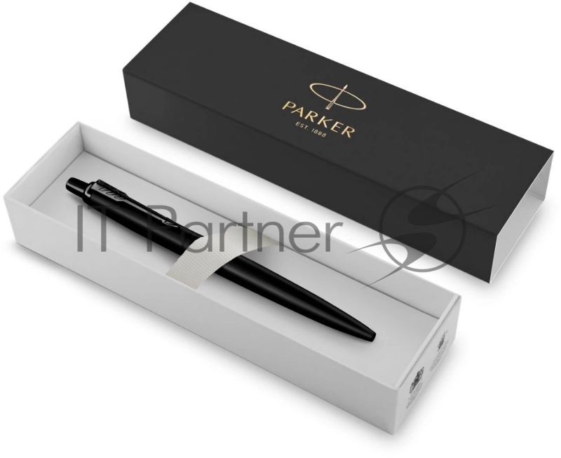 Ручка шариковая Parker Jotter Monochrome XL SE20 (CW2122753) Matt Black, M, синие чернила, подарочная коробка