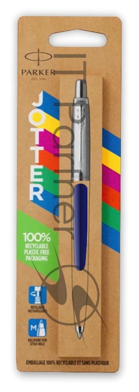 Ручка шариковая Parker Jotter Originals (CW2123427) Navy Blue CT, M, синие чернила, блистер