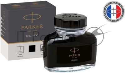 Флакон с чернилами Parker Quink Z13 (CW1950375) черные чернила, 57мл для ручек перьевых