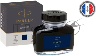 Флакон с чернилами Parker Quink Z13 (CW1950378) черный/синие чернила, 57мл для ручек перьевых