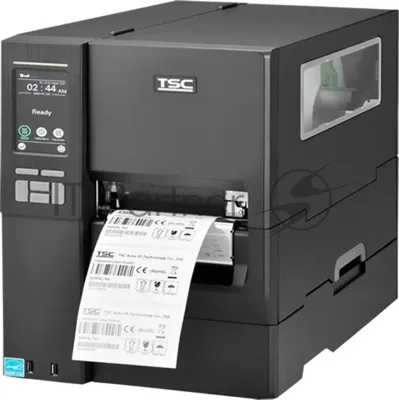 Принтер этикеток TSC ML341P (ML341P-A001-0202) стационарный, термотрансферная печать и прямая термопечать, 300 dpi, 152 мм/сек, Ethernet, RS-232, USB, Wi-Fi, черный