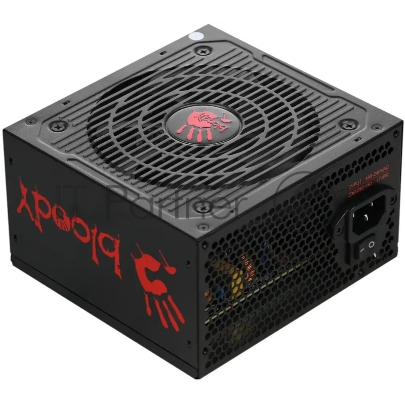 Блок питания Bloody BD-PS750B, 750Вт, 80 PLUS Bronze, 120мм, черный