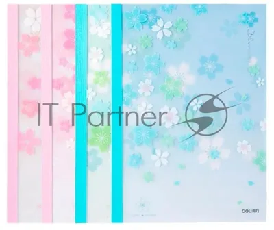Тетрадь Deli SAKURA WPA5,40, A5, 40 листов, линейка, ассорти