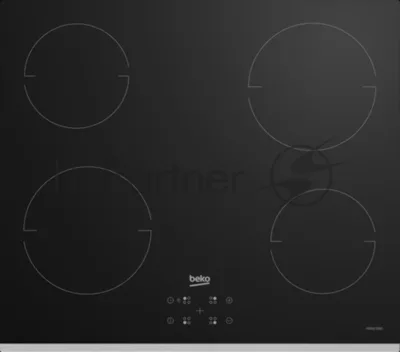 Индукционная варочная поверхность Beko HII6440RQTB, 4 конфорки, стеклокерамика, 5600 Вт