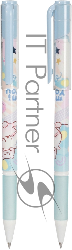 Ручка гелевая Deli MiYou EG15-BL ассорти, d=0.5мм, синие чернила