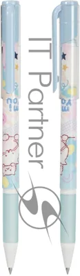Ручка гелевая Deli MiYou EG15-BL ассорти, d=0.5мм, синие чернила