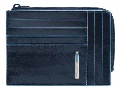 Картхолдер Piquadro Blue Square PU1243B2R/BLU2 синий, натуральная кожа