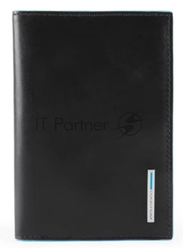 Обложка для документов Piquadro Blue Square PP5256B2/N. черный, натур.кожа