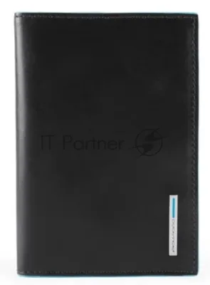 Обложка для документов Piquadro Blue Square PP5256B2/N. черный, натур.кожа