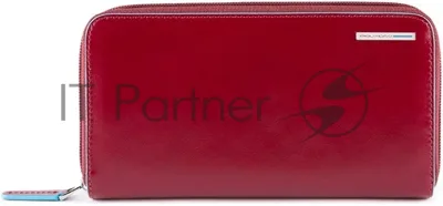Кошелек женский Piquadro Blue Square PD1515B2R/R красный натур.кожа