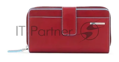 Кошелек женский Piquadro Blue Square PD1354B2R/R красный натур.кожа