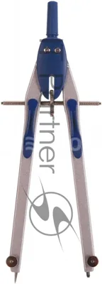 Циркуль Deli Accuro EG30994, корпус синий, металл, в комплекте: грифель