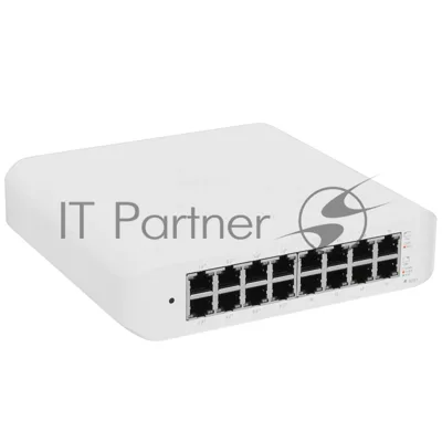 Коммутатор Ubiquiti UniFi Switch Lite 16 PoE, 8×1 Гбит/с PoE + 8×1 Гбит/с, управляемый