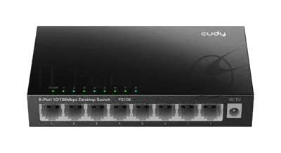 Коммутатор Cudy FS108, 8×100 Мбит/с