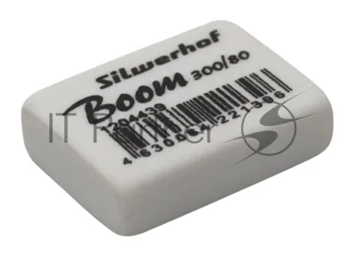 Ластик Silwerhof Boom 300/80 181146 26х18.5х8мм каучук термопластичный белый