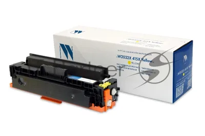 Картридж лазерный NVP совместимый NV-W2032X 415X Yellow (БЕЗ ЧИПА) для HP Color LaserJet M454DN/M479DW/M479 (6000k)