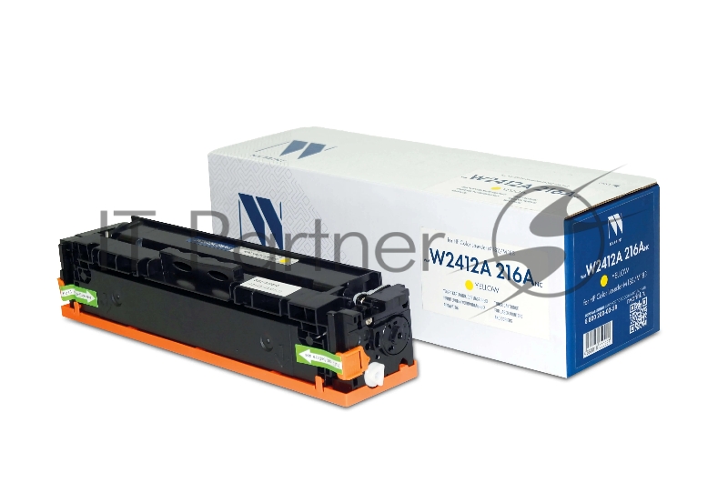 Картридж NVP совместимый NV-W2412A 216A желтый (без чипа) для HP Color LaserJet M182/M183 (850k)
